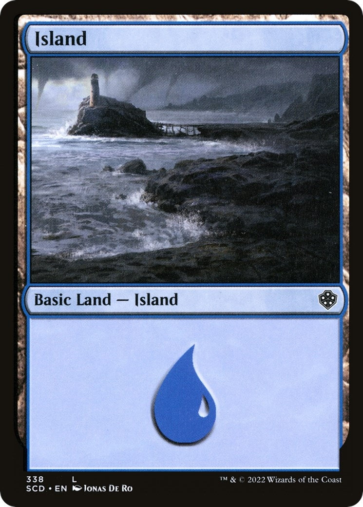 Island (338) (338) [Starter Commander Decks]