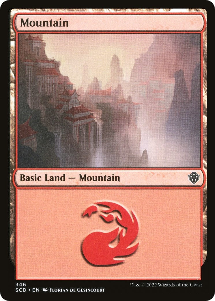 Image for Mountain (346) (346) [Starter Commander Decks] - Magic: The Gathering
