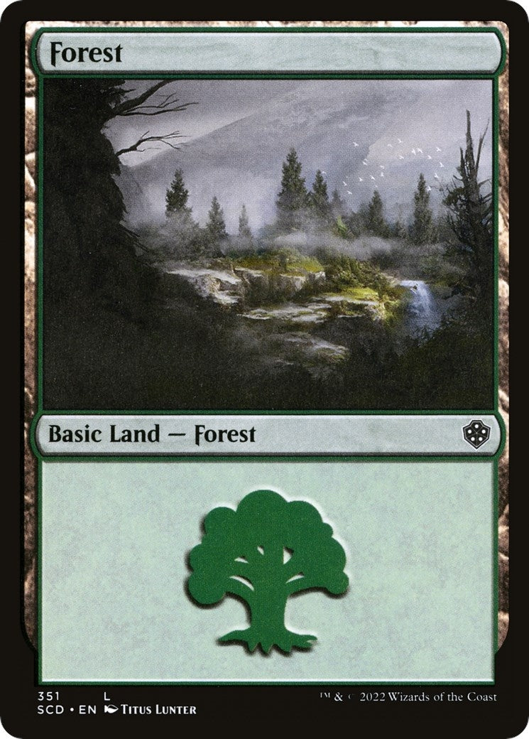 Image for Forest (351) (351) [Starter Commander Decks] - Magic: The Gathering