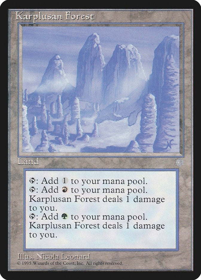 Image for Karplusan Forest (337) [Ice Age] - Magic: The Gathering