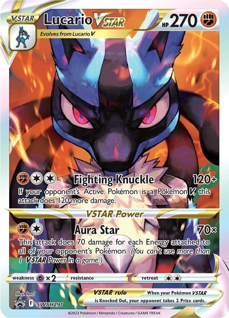 Image for Lucario VSTAR - SWSH291 (SWSH291) [SWSH: Sword & Shield Promo Cards] - Pokemon