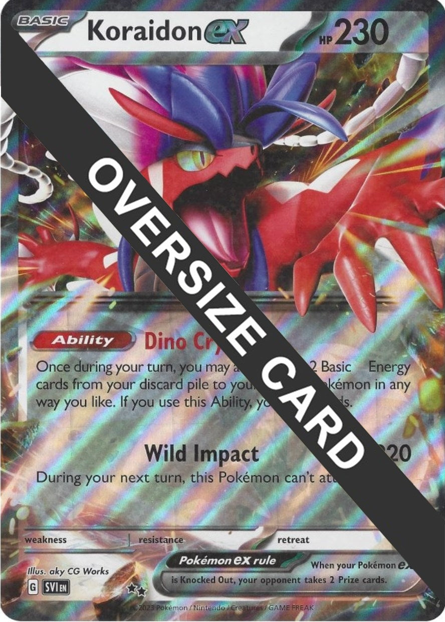 Image for Koraidon ex (125/198) [Jumbo Cards] - Pokemon