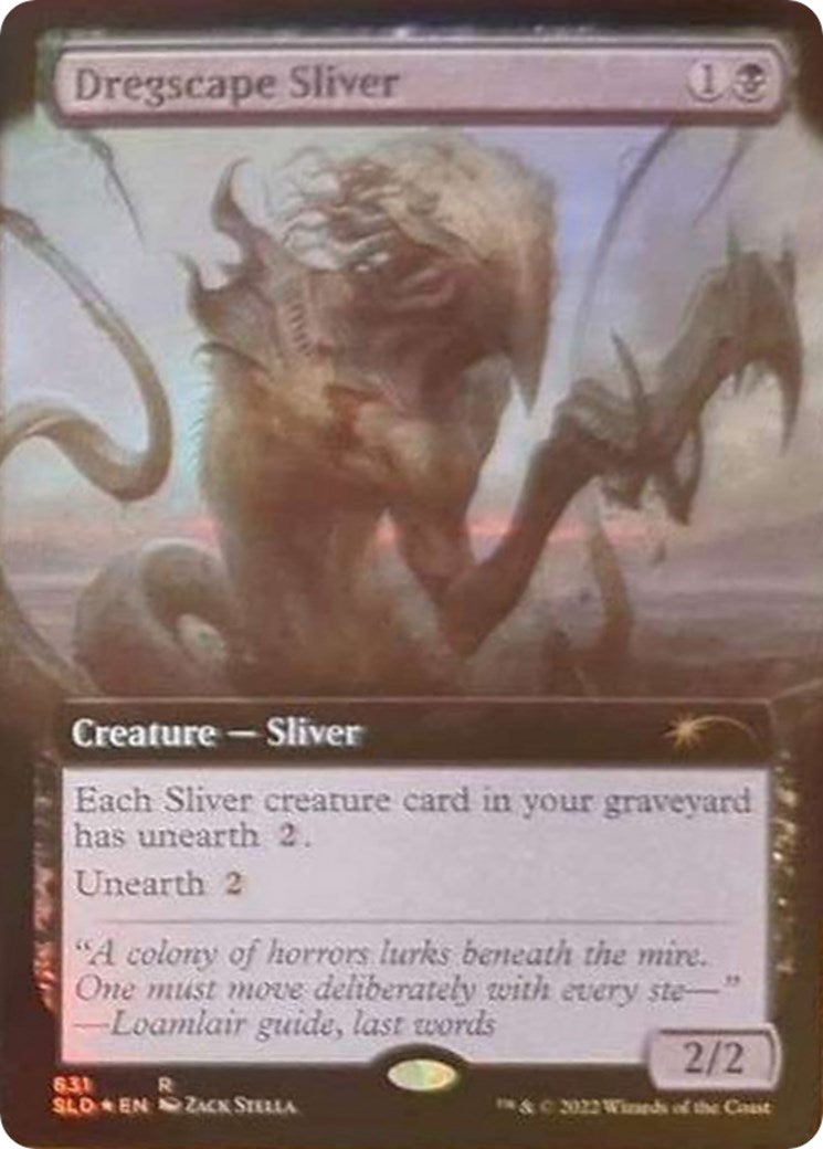 Image for Dregscape Sliver (Extended Art) (631) [Secret Lair Drop Series] - Magic: The Gathering