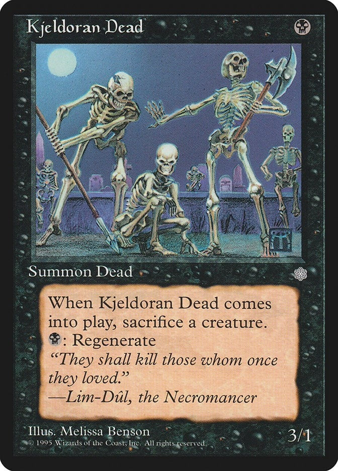 Image for Kjeldoran Dead [Ice Age] - Magic: The Gathering