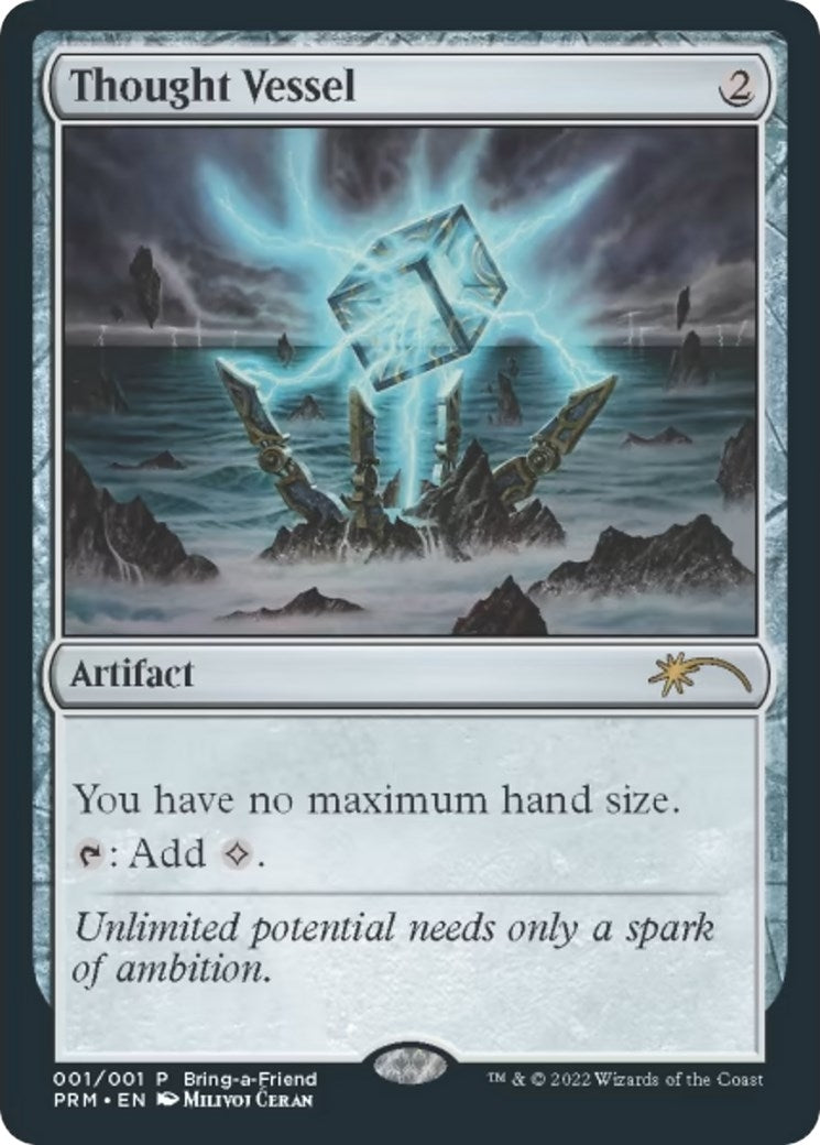 Image for Thought Vessel (Bring-a-Friend Promo) (1) [Unique and Miscellaneous Promos] - Magic: The Gathering