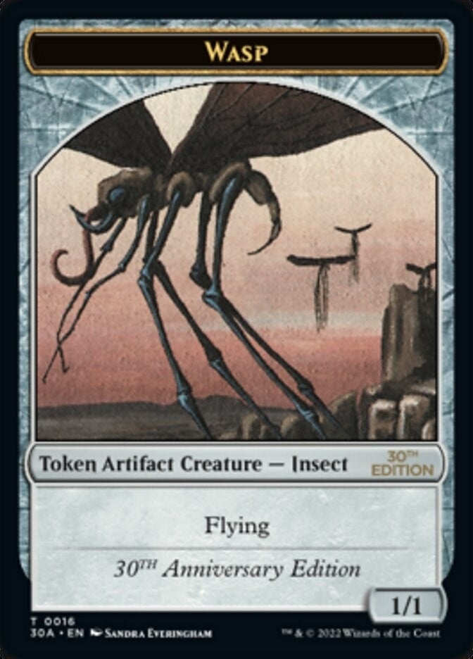 Image for Wasp Token (16) [30th Anniversary Edition] - Magic: The Gathering