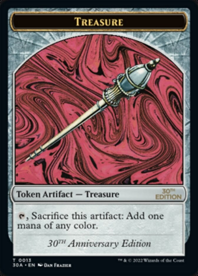 Image for Treasure (0013) Token (13) [30th Anniversary Edition] - Magic: The Gathering