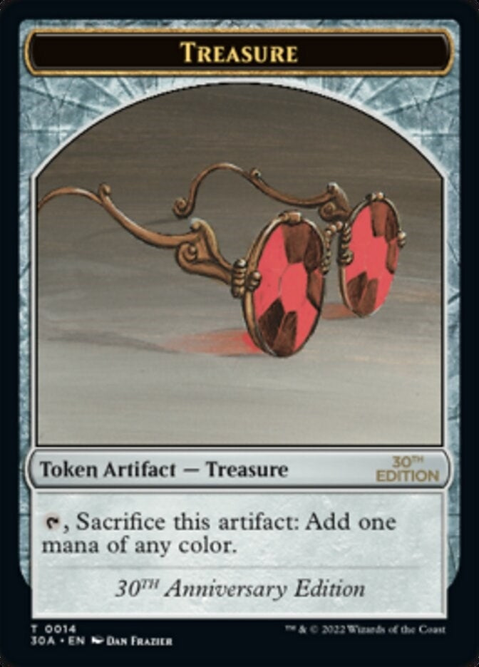Image for Treasure (0014) Token (14) [30th Anniversary Edition] - Magic: The Gathering