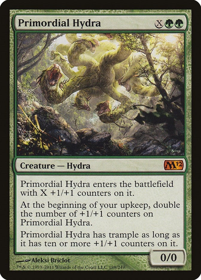 Image for Primordial Hydra (189) [Magic 2012 (M12)] - Magic: The Gathering