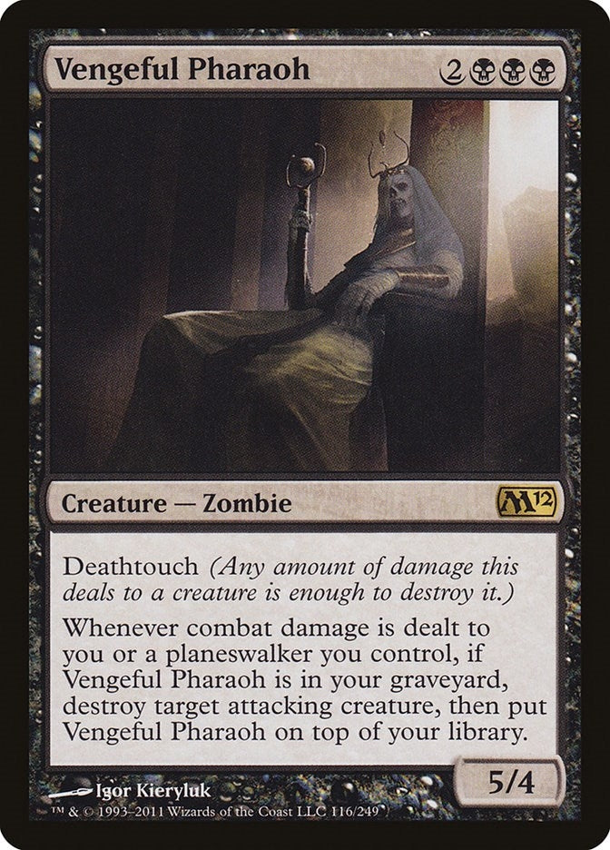 Image for Vengeful Pharaoh (116) [Magic 2012 (M12)] - Magic: The Gathering