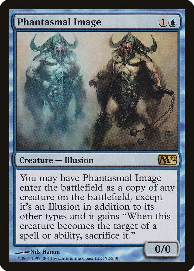 Image for Phantasmal Image (72) [Magic 2012 (M12)] - Magic: The Gathering
