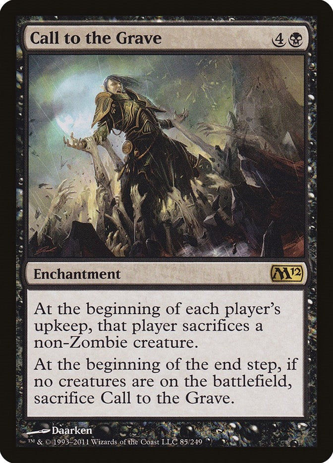 Image for Call to the Grave (85) [Magic 2012 (M12)] - Magic: The Gathering