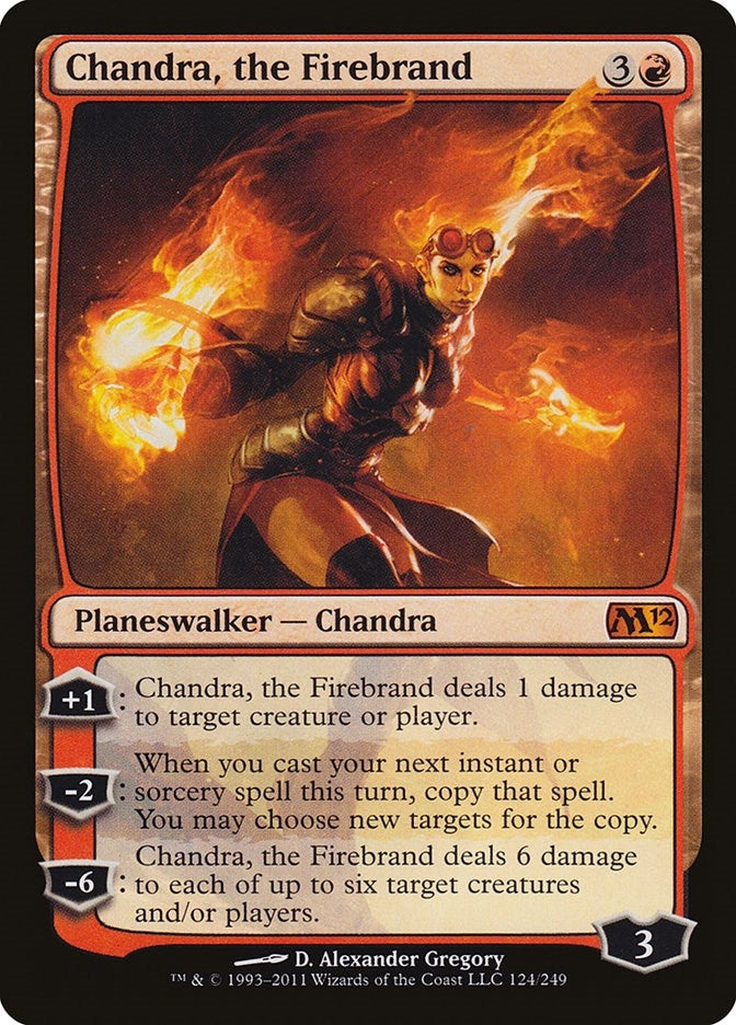 Image for Chandra, the Firebrand (124) [Magic 2012 (M12)] - Magic: The Gathering