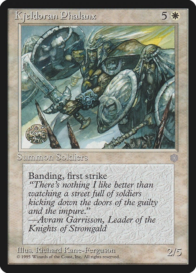 Image for Kjeldoran Phalanx [Ice Age] - Magic: The Gathering