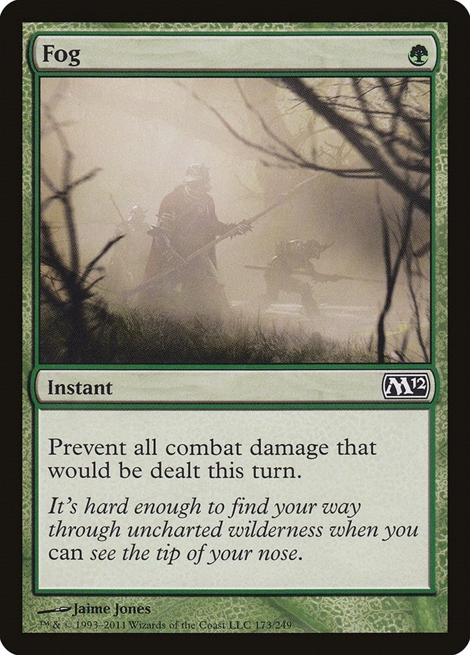 Image for Fog (173) [Magic 2012 (M12)] - Magic: The Gathering