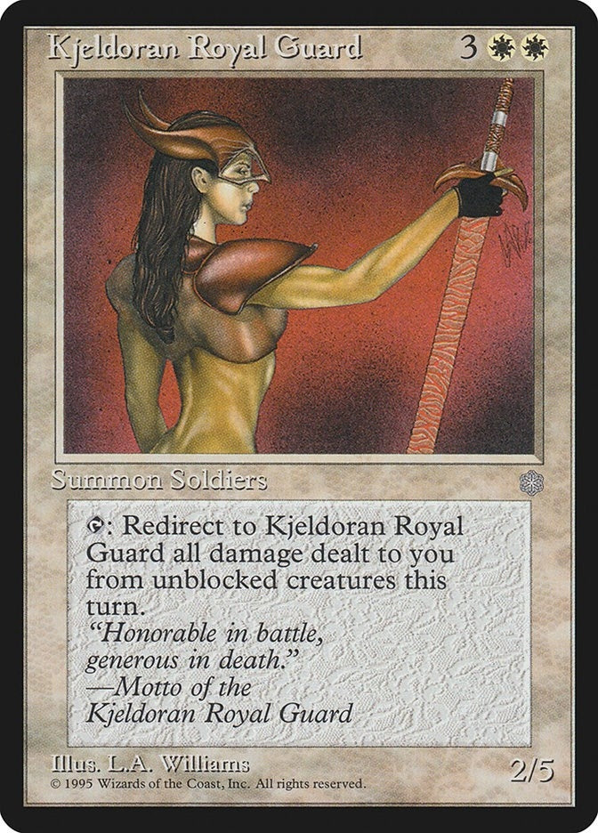 Image for Kjeldoran Royal Guard [Ice Age] - Magic: The Gathering