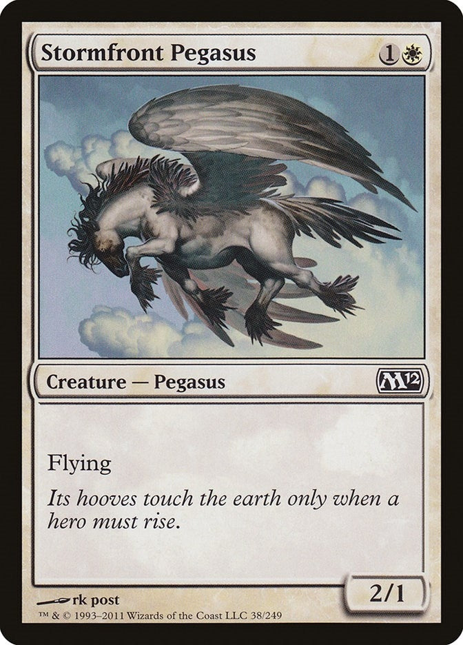 Image for Stormfront Pegasus (38) [Magic 2012 (M12)] - Magic: The Gathering