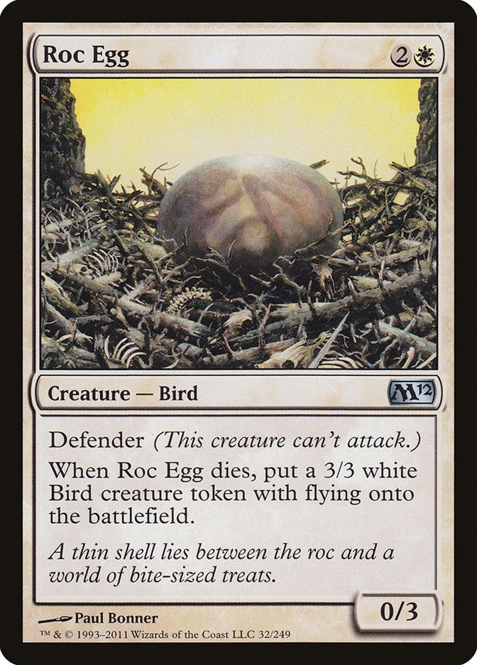 Image for Roc Egg (32) [Magic 2012 (M12)] - Magic: The Gathering