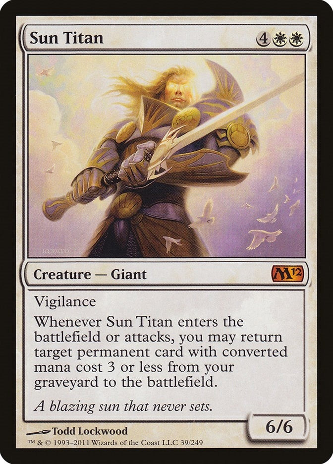 Image for Sun Titan (39) [Magic 2012 (M12)] - Magic: The Gathering