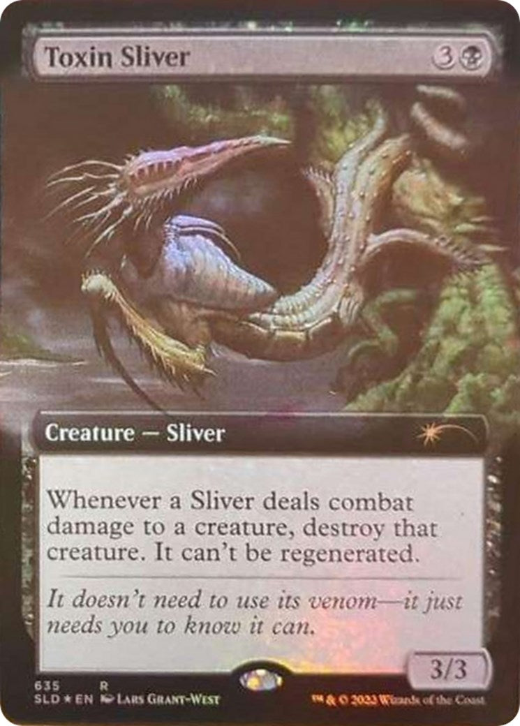 Image for Toxin Sliver (Extended Art) (635) [Secret Lair Drop Series] - Magic: The Gathering
