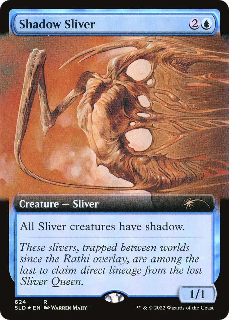 Shadow Sliver (Extended Art) (624) [Secret Lair Drop Series]