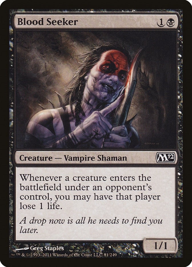 Image for Blood Seeker (81) [Magic 2012 (M12)] - Magic: The Gathering