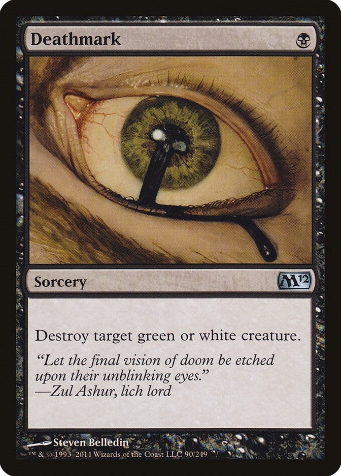 Image for Deathmark (90) [Magic 2012 (M12)] - Magic: The Gathering