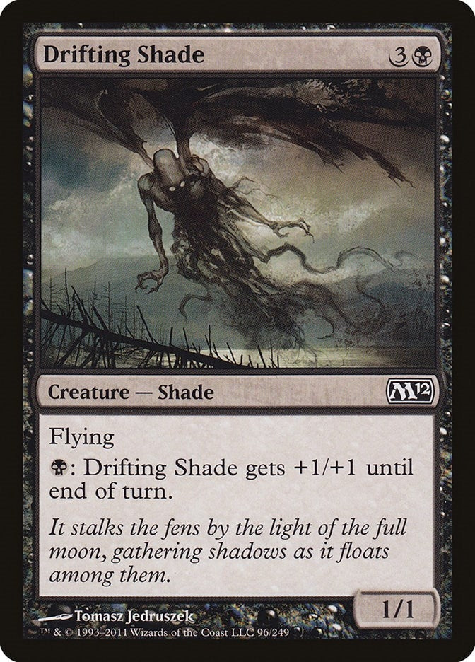 Image for Drifting Shade (96) [Magic 2012 (M12)] - Magic: The Gathering
