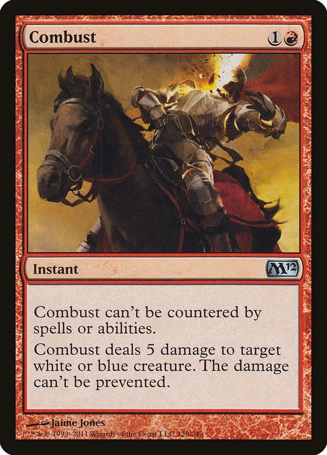 Image for Combust (128) [Magic 2012 (M12)] - Magic: The Gathering