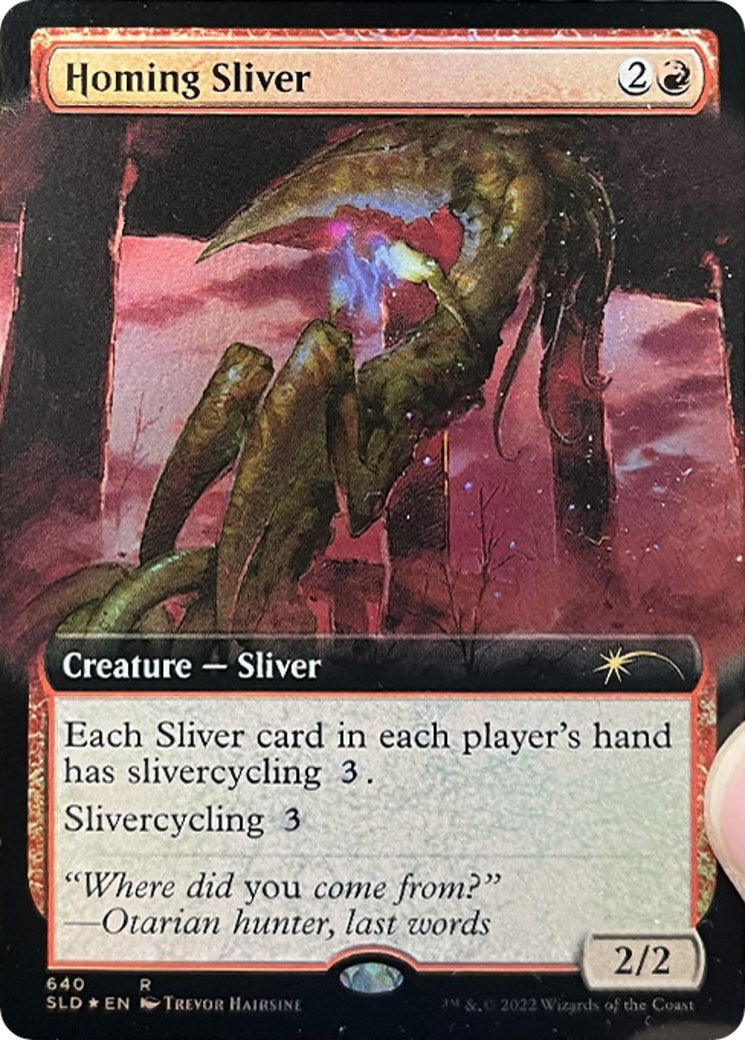 Image for Homing Sliver (Extended Art) (640) [Secret Lair Drop Series] - Magic: The Gathering