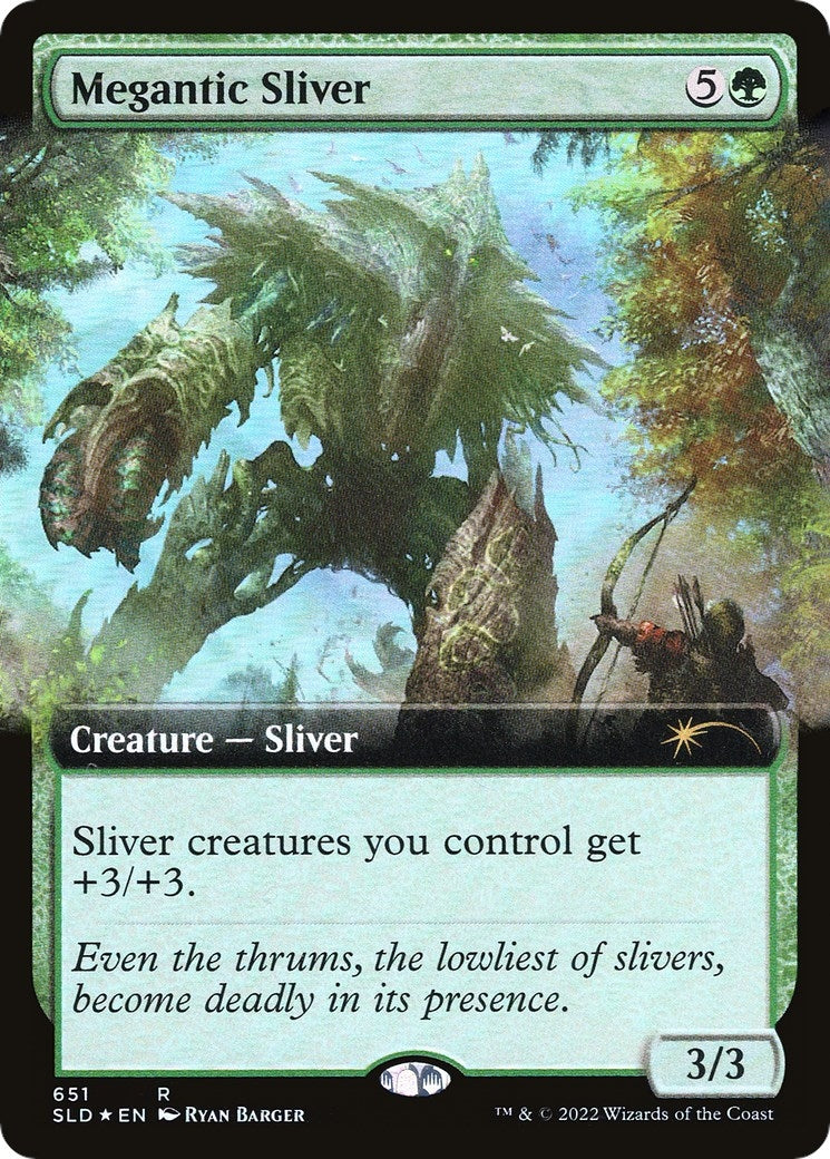 Image for Megantic Sliver (Extended Art) (651) [Secret Lair Drop Series] - Magic: The Gathering