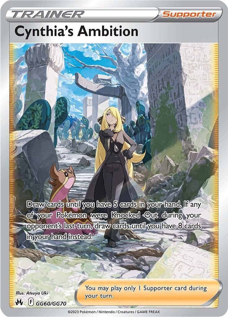 Image for Cynthia's Ambition (GG60/GG70) [Crown Zenith: Galarian Gallery] - Pokemon