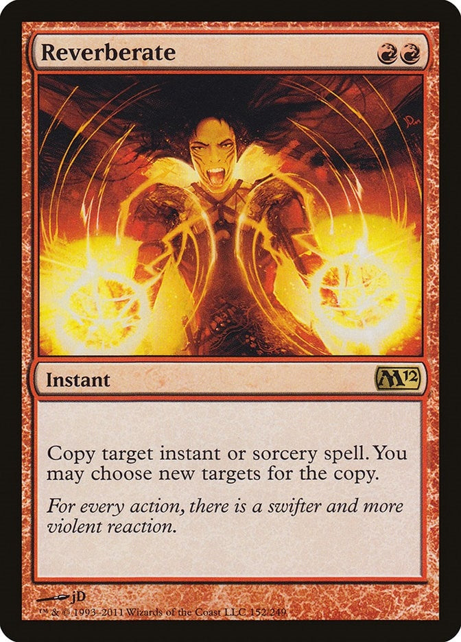 Image for Reverberate (152) [Magic 2012 (M12)] - Magic: The Gathering