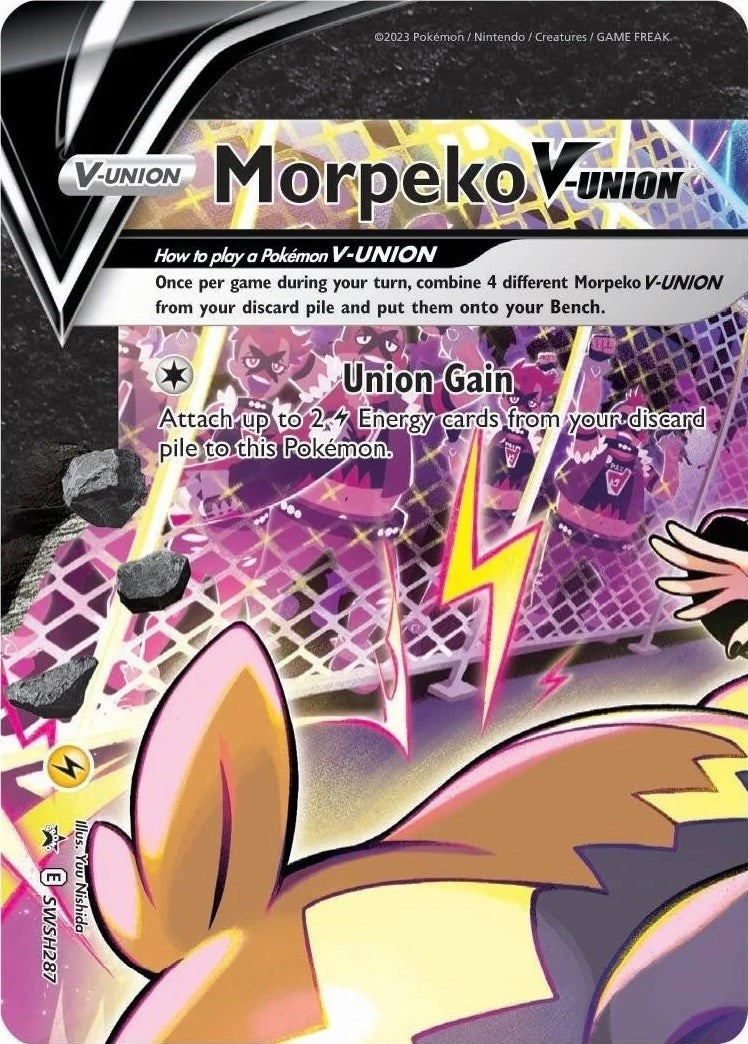 Image for Morpeko V-Union - SWSH287 (SWSH287) [SWSH: Sword & Shield Promo Cards] - Pokemon
