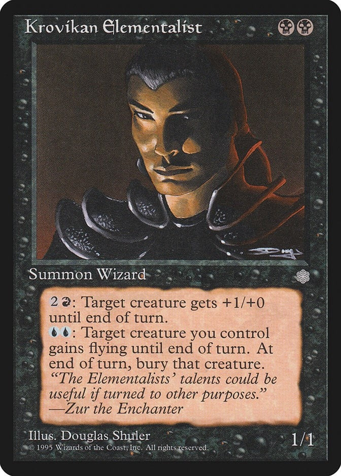 Image for Krovikan Elementalist [Ice Age] - Magic: The Gathering