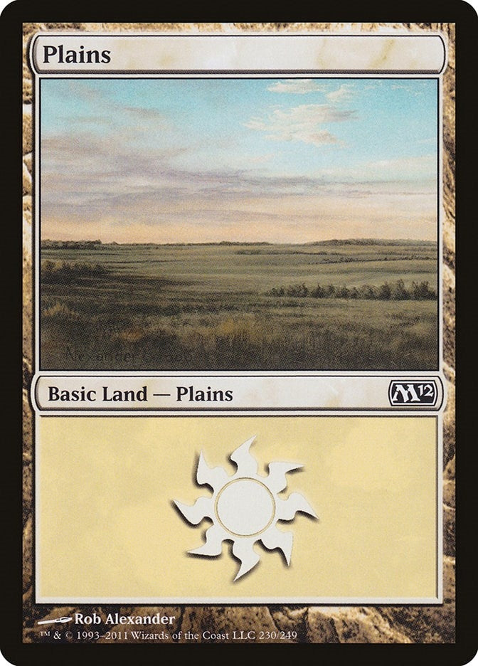 Image for Plains (230) (230) [Magic 2012 (M12)] - Magic: The Gathering