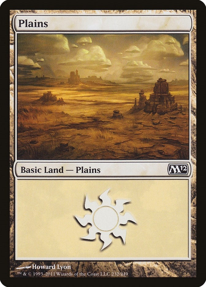 Image for Plains (232) (232) [Magic 2012 (M12)] - Magic: The Gathering
