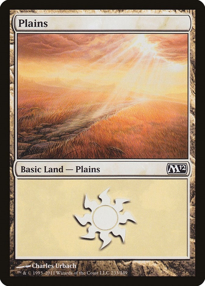 Image for Plains (233) (233) [Magic 2012 (M12)] - Magic: The Gathering