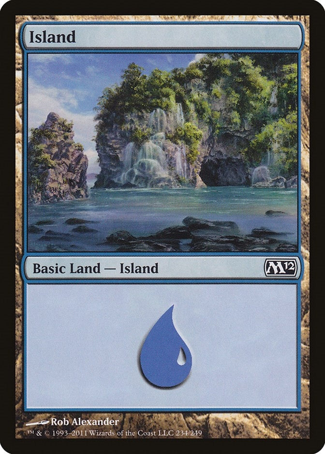 Image for Island (234) (234) [Magic 2012 (M12)] - Magic: The Gathering