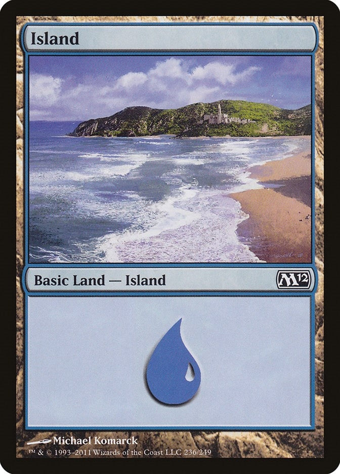 Image for Island (236) (236) [Magic 2012 (M12)] - Magic: The Gathering