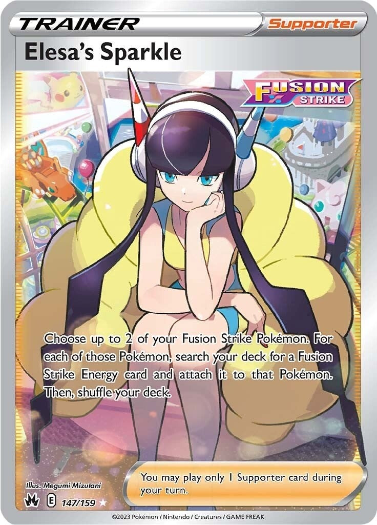 Image for Elesa's Sparkle (Full Art) (147/159) [Crown Zenith] - Pokemon