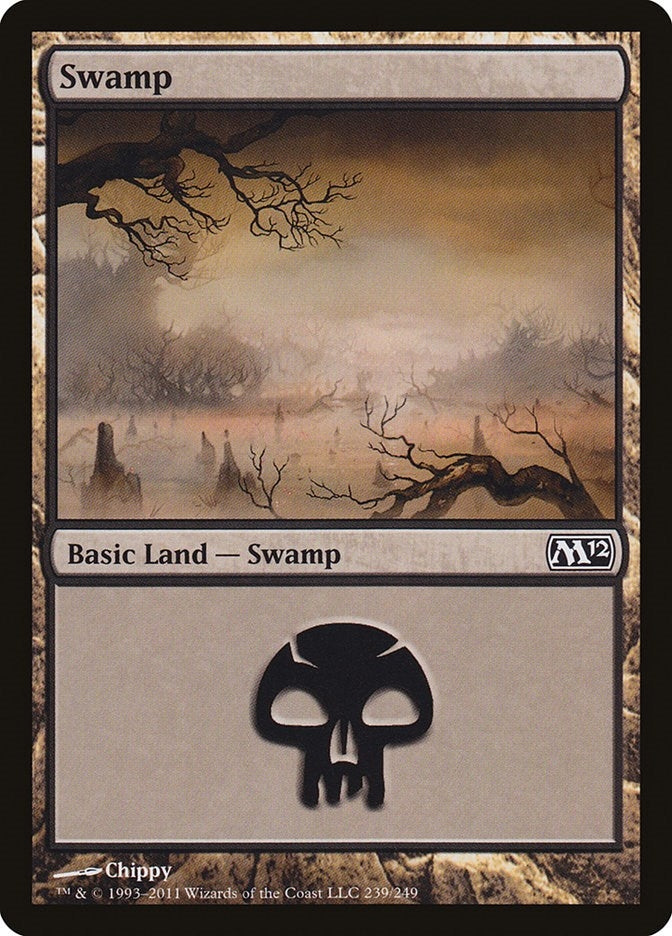 Image for Swamp (239) (239) [Magic 2012 (M12)] - Magic: The Gathering