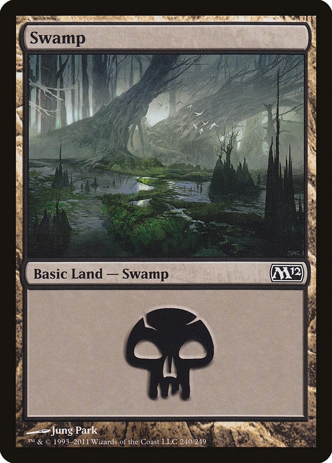 Image for Swamp (240) (240) [Magic 2012 (M12)] - Magic: The Gathering