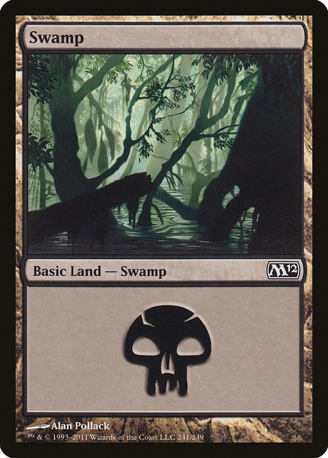 Image for Swamp (241) (241) [Magic 2012 (M12)] - Magic: The Gathering