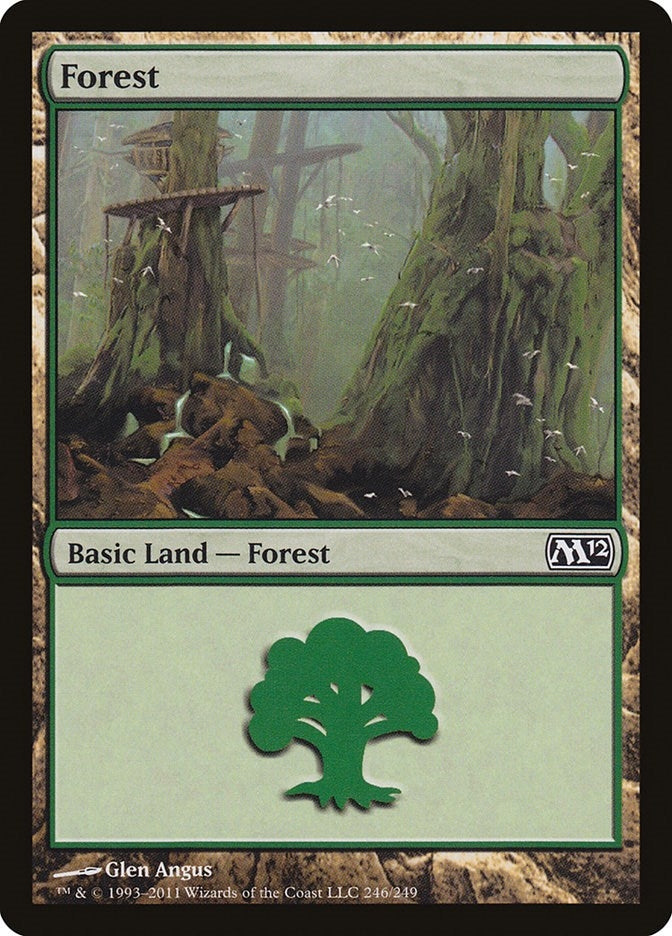 Image for Forest (246) (246) [Magic 2012 (M12)] - Magic: The Gathering