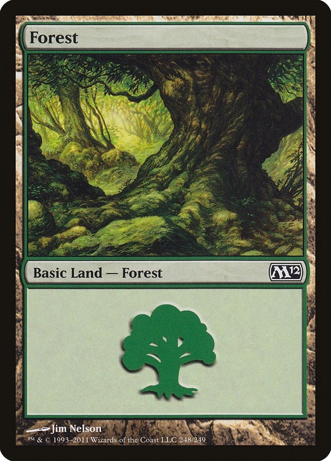 Image for Forest (248) (248) [Magic 2012 (M12)] - Magic: The Gathering