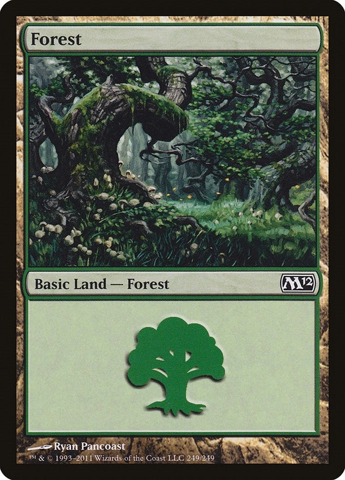 Image for Forest (249) (249) [Magic 2012 (M12)] - Magic: The Gathering
