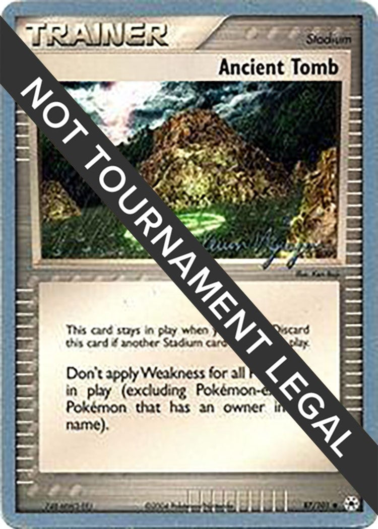 Image for Ancient Tomb - 2004 (Kevin Nguyen) (87/101) [World Championship Decks] - Pokemon
