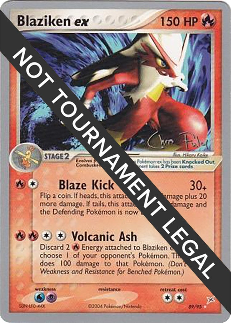 Blaziken ex - 2004 (Chris Fulop) (89/95) [World Championship Decks]