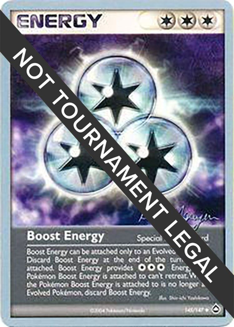 Image for Boost Energy - 2004 (Kevin Nguyen) (145/147) [World Championship Decks] - Pokemon
